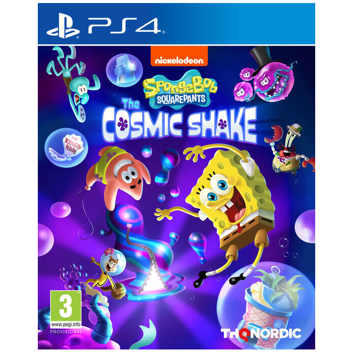 spongebob cosmic smach ps4 visuel produit