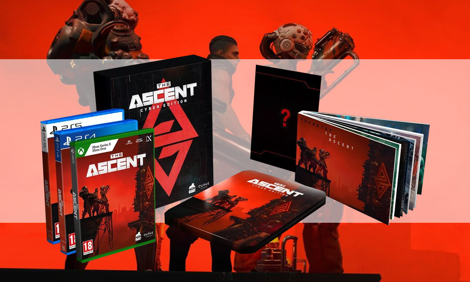 The Ascent Cyber edition visuel slider horizontal