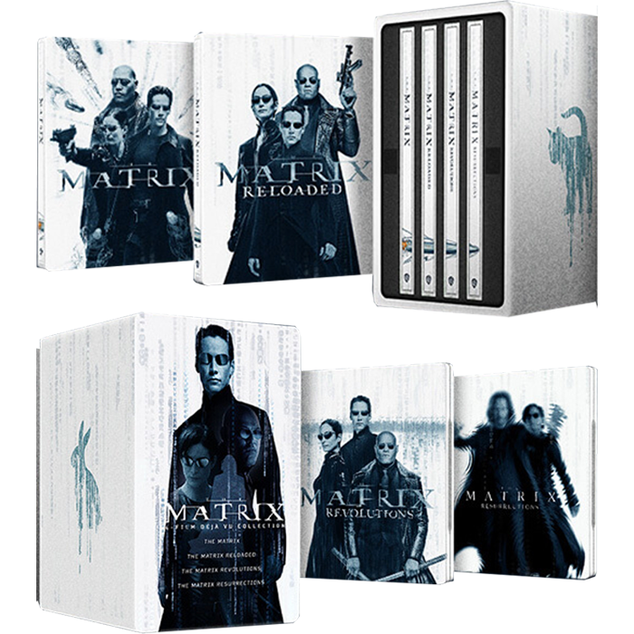 Matrix collection 4k steelbook visuel produit