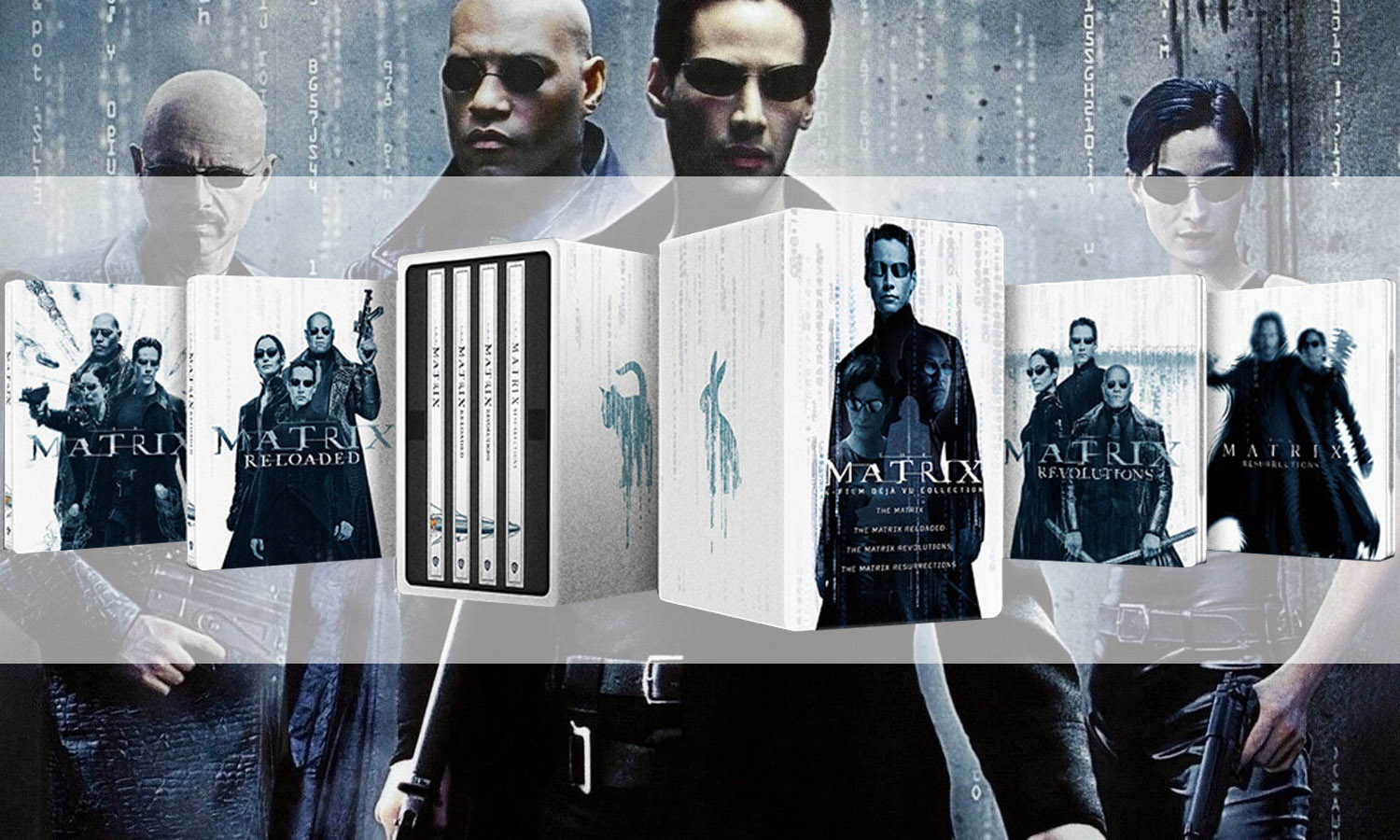 Matrix collection 4k steelbook visuel slider horizontal