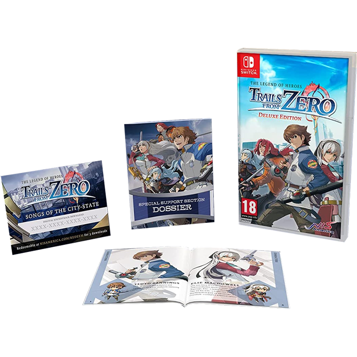 The legend of heroes trails from zero deluxe edition SWITCH visuel produit