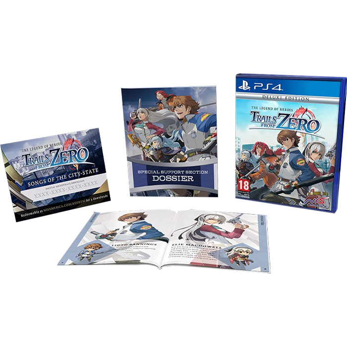 The legend of heroes trails from zero deluxe edition Ps4 visuel produit