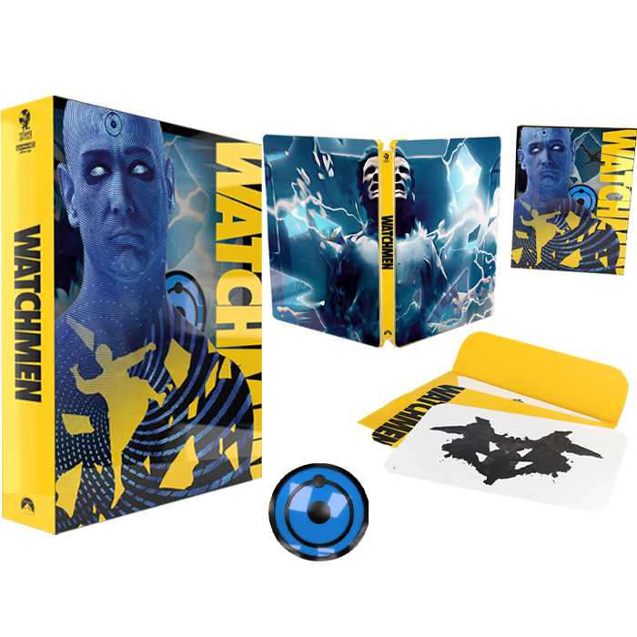 Watchmen Blu Ray 4K Steelbook Titans of Cult visuel produit v2