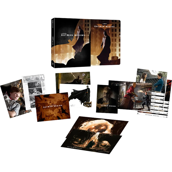 Batman Begins Blu Ray 4K Collector visuel produit