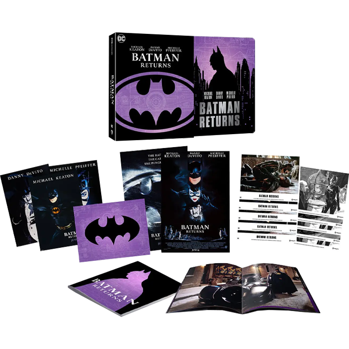 Batman Returns Blu Ray 4K Collector visuel produit