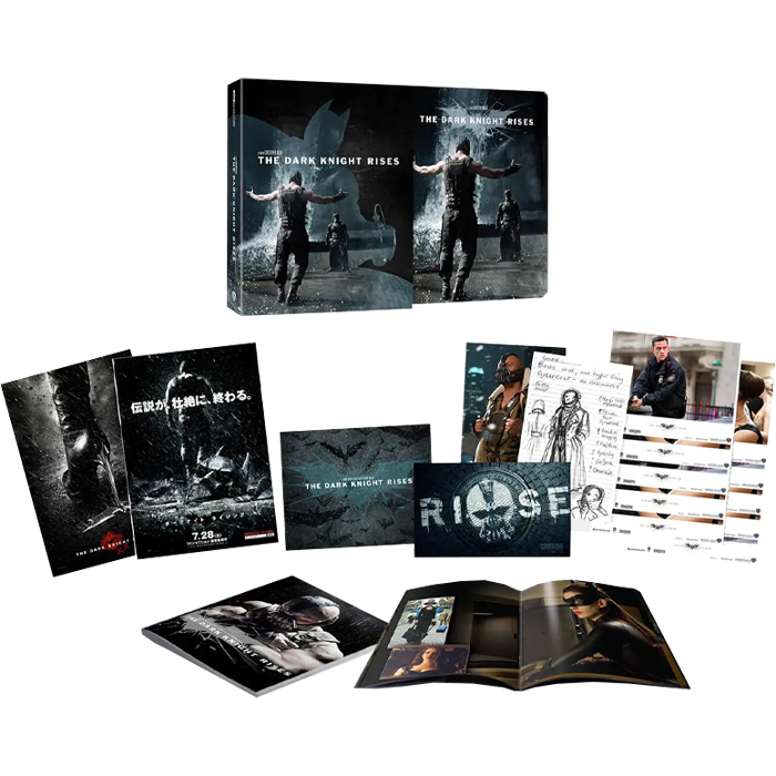Batman The Dark Knight Rises Blu Ray 4K Collector visuel produit