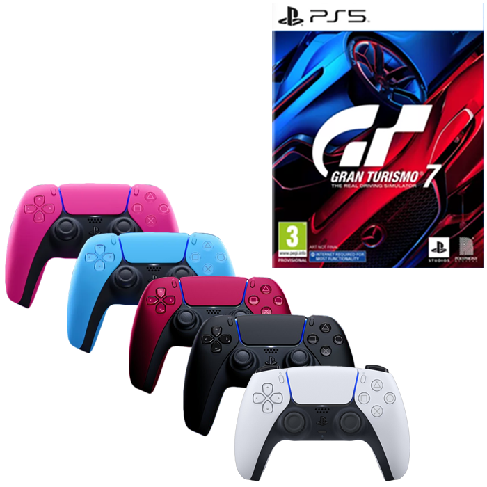 pack manette PS5 gran turismo 7 visuel produit