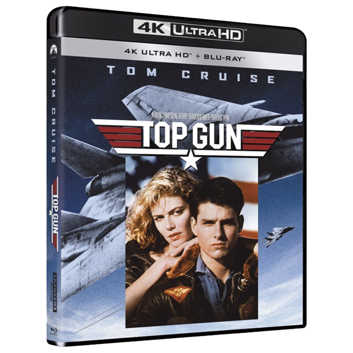 top gun bluray 4k visuel produit