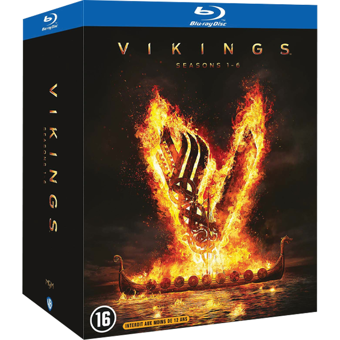 Vikings blu-ray integrale saison 1 à 6 visuel produit