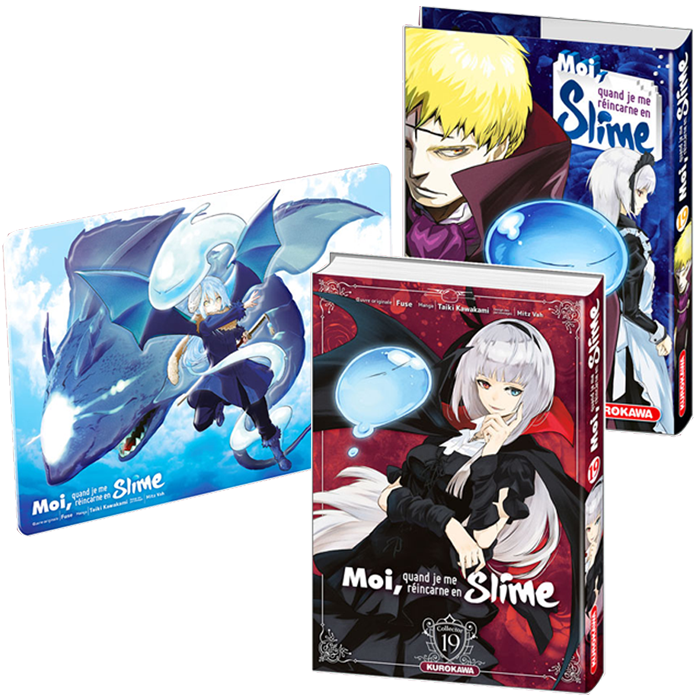 moi quand je me réincarne en slime tome 19 collector visuel produit