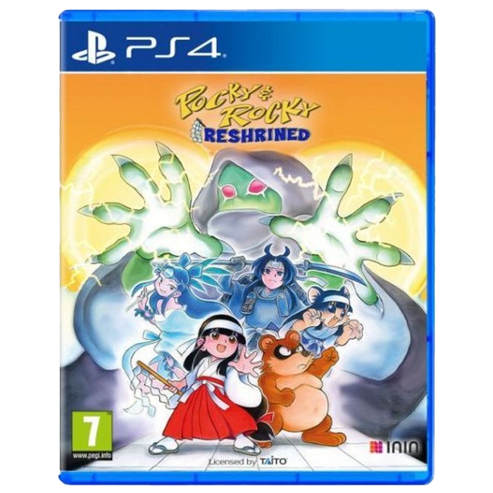 Pocky &amp; Rocky Reshrined ps4 visuel produit
