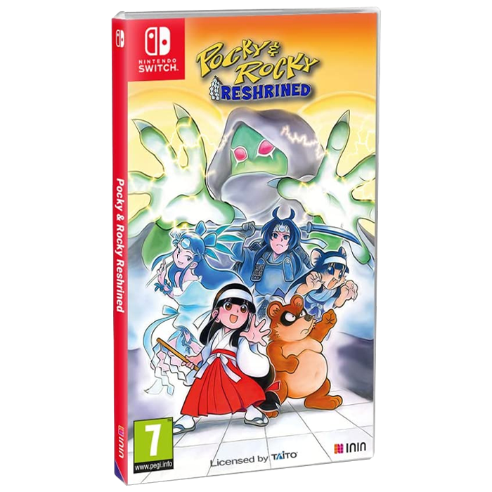 Pocky &amp; Rocky Reshrined switch visuel produit