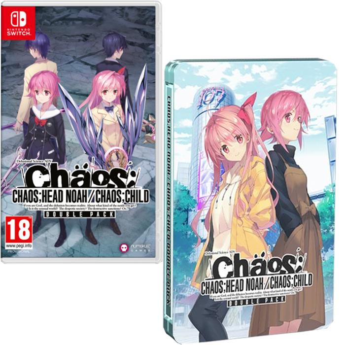 Chaos Double Pack Edition Steelbook Switch visuel produit