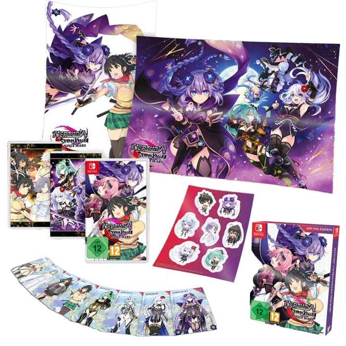 Neptunia x SENRAN KAGURA switch visuel produit