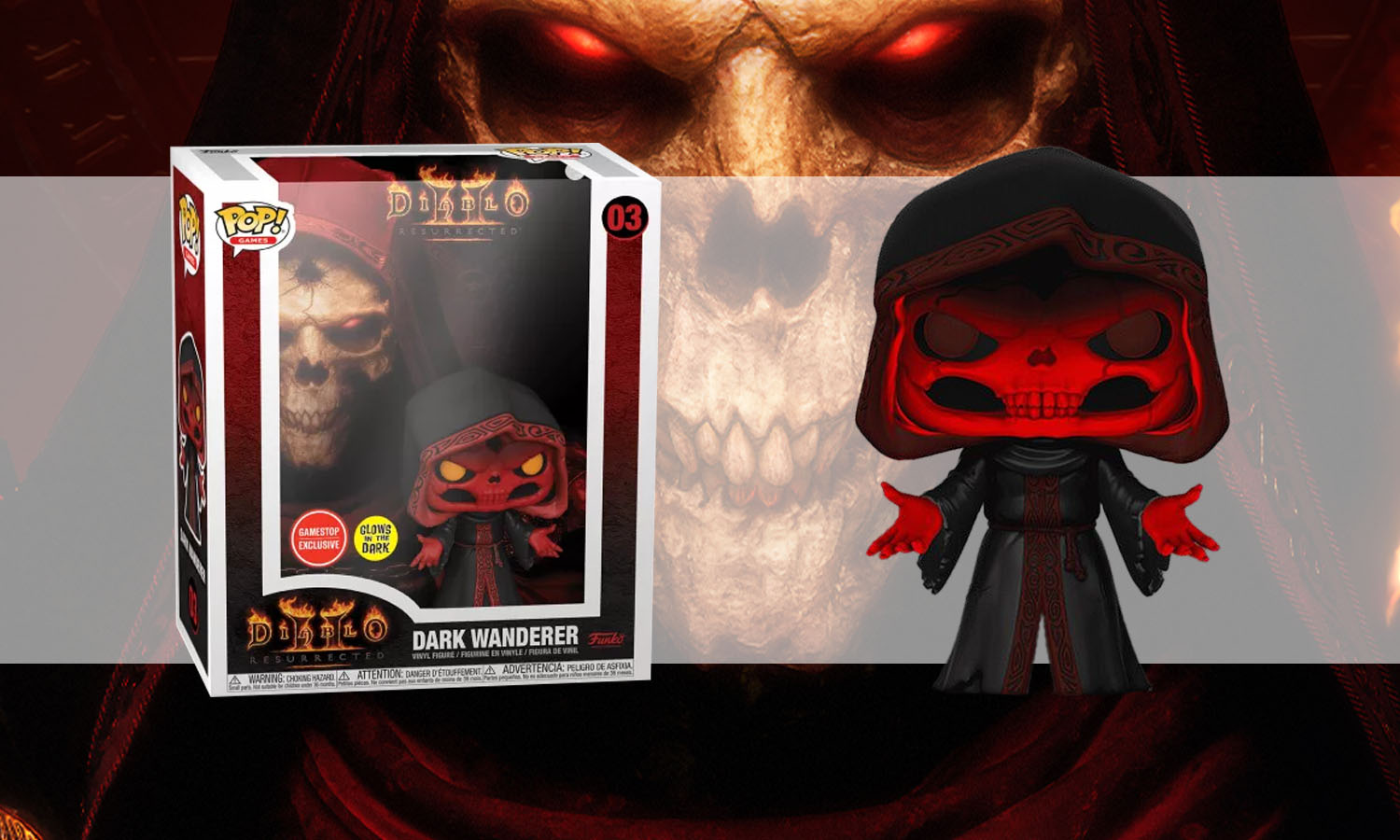 Funko pop Dark Wanderer visuel slider horizontal