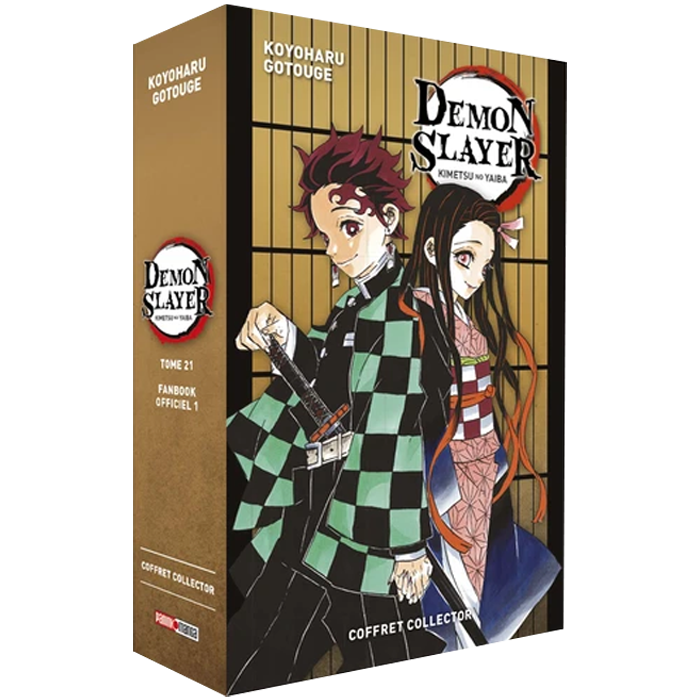 Demon slayer tome 1 collector visuel produit