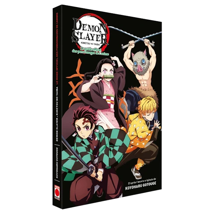 Coffret artbook demon slayer visuel produit