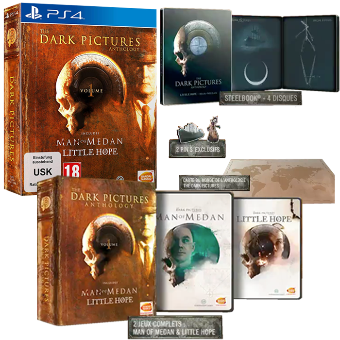 the dark pictures man of medan edition limitée ps4 visuel produit