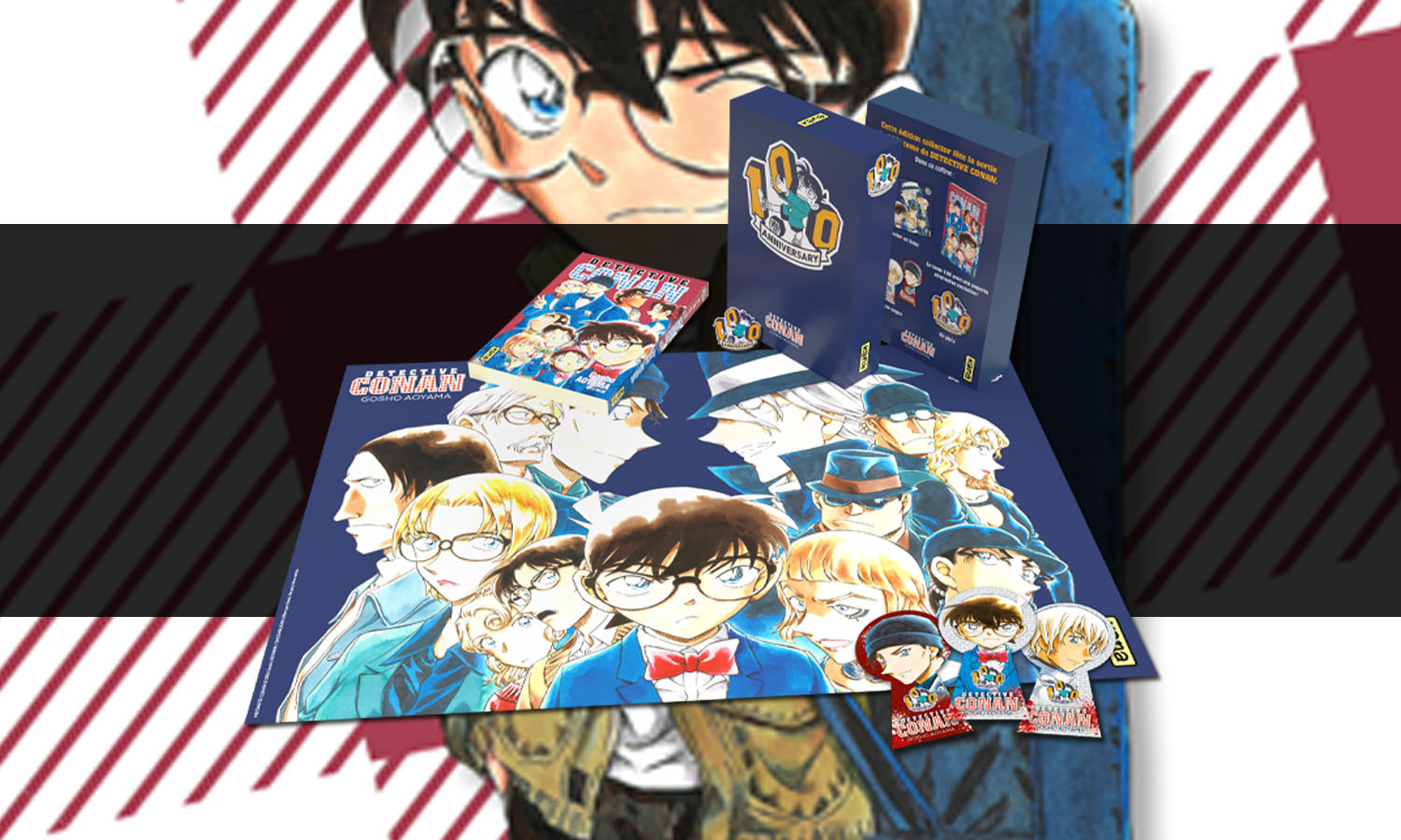SLIDER Detective Conan T100 Collector visuel definitif