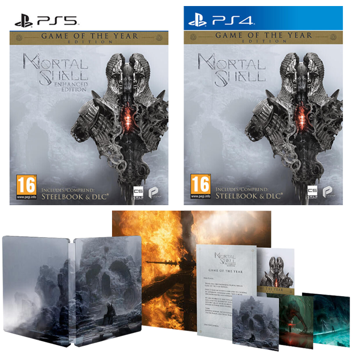 mortal shell goty steelbook ps5 ps4 visuel produit