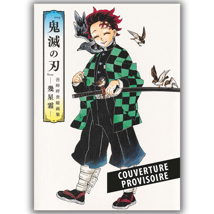 Artbook Demon Slayer visuel-produit provisoire