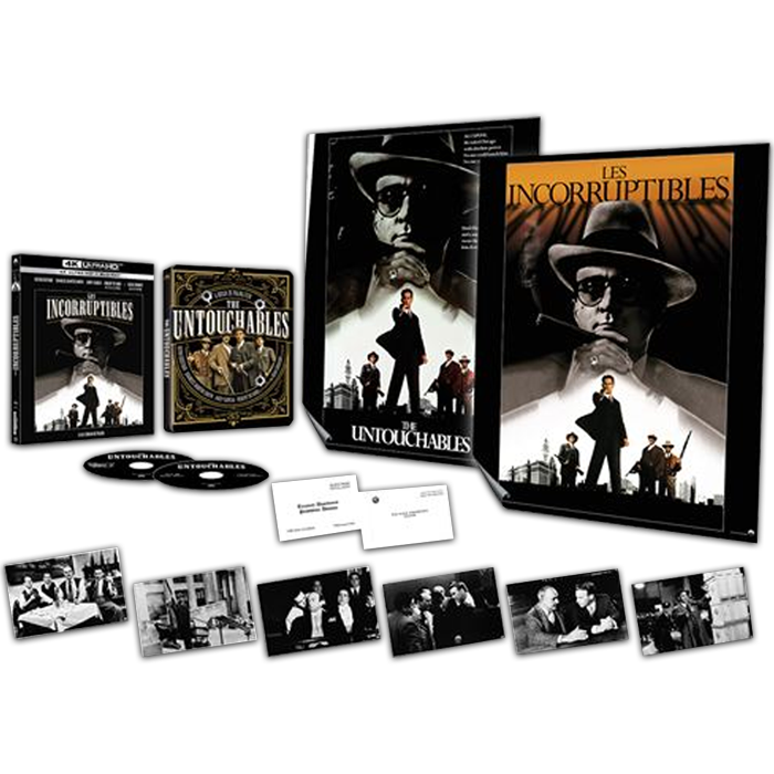les incorruptibles collector steelbook 4k visuel produit