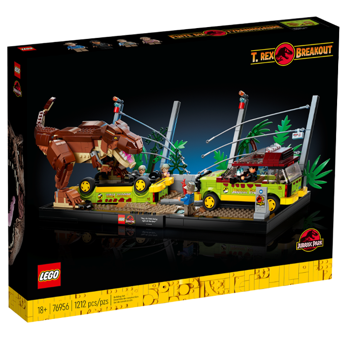 lego jurassic park trex breakout 76956 visuel produit