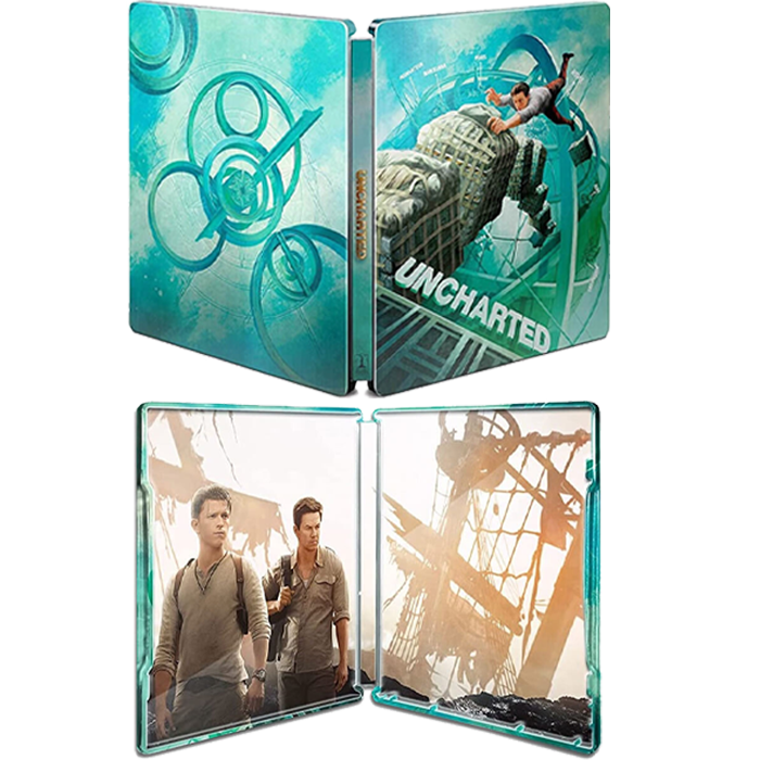 Uncharteds le film 4k steelbook visuel produit
