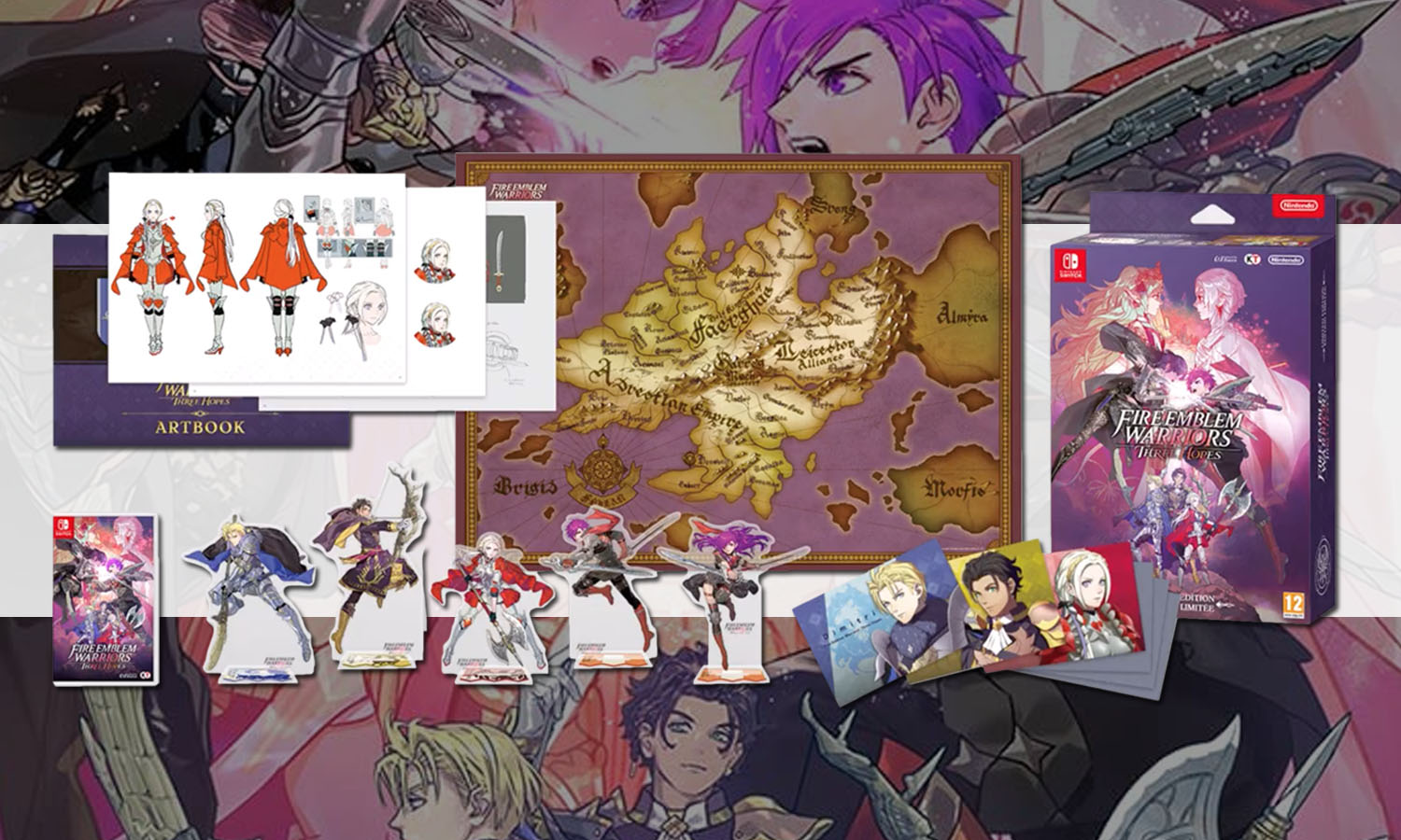 SLIDER Fire Emblem Warriors Three Hopes Edition Limitee sur Switch visuel definitif
