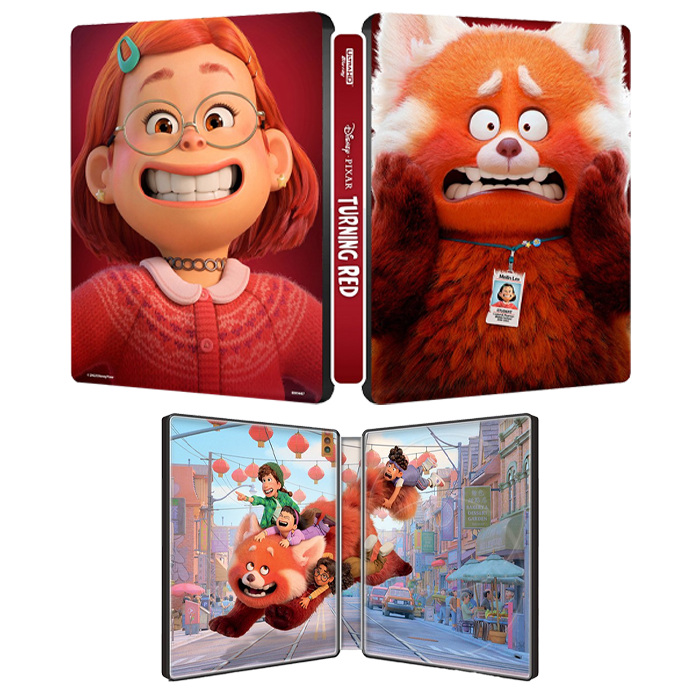alerte rouge disney pixar steelbook visuel produit