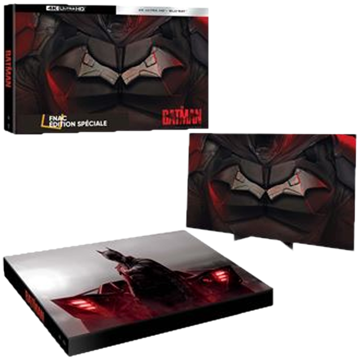 Coffret The Batman Blu Ray 4K Edition Spéciale Fnac visuel produit def copie