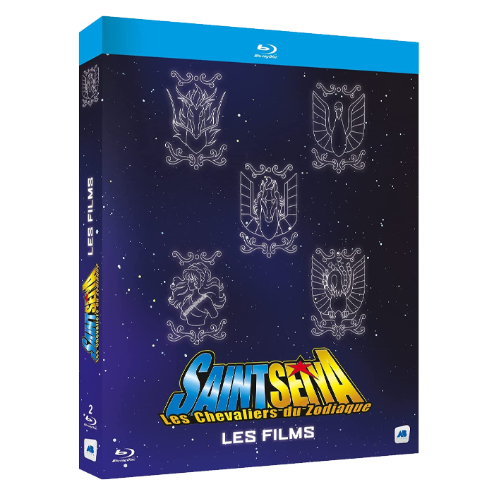 Saint Seiya-Les Chevaliers du Zodiaque-Les 5 Films blu ray visuel-produit copie