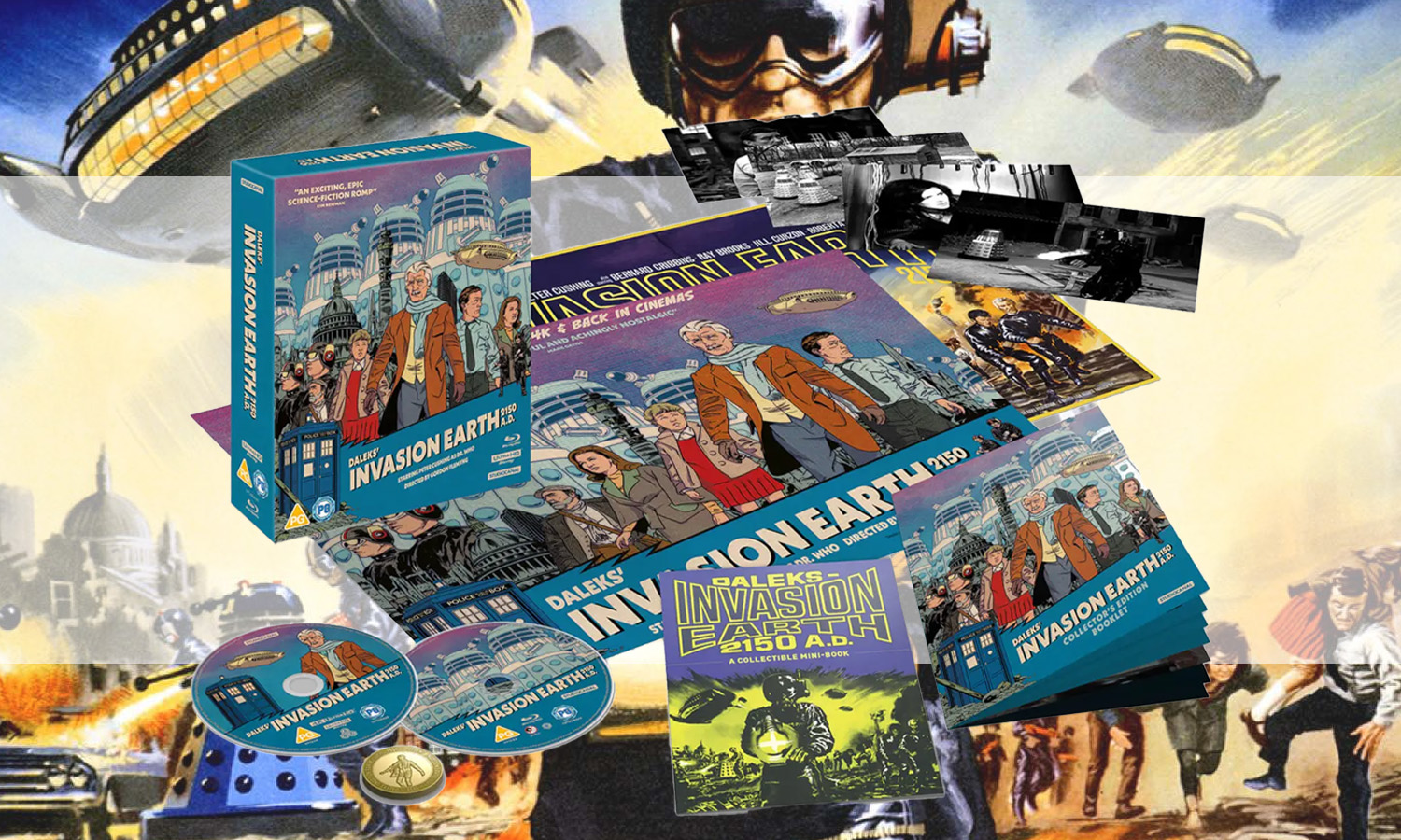 dr who dalek invasion terre collector visuel slider horizontal