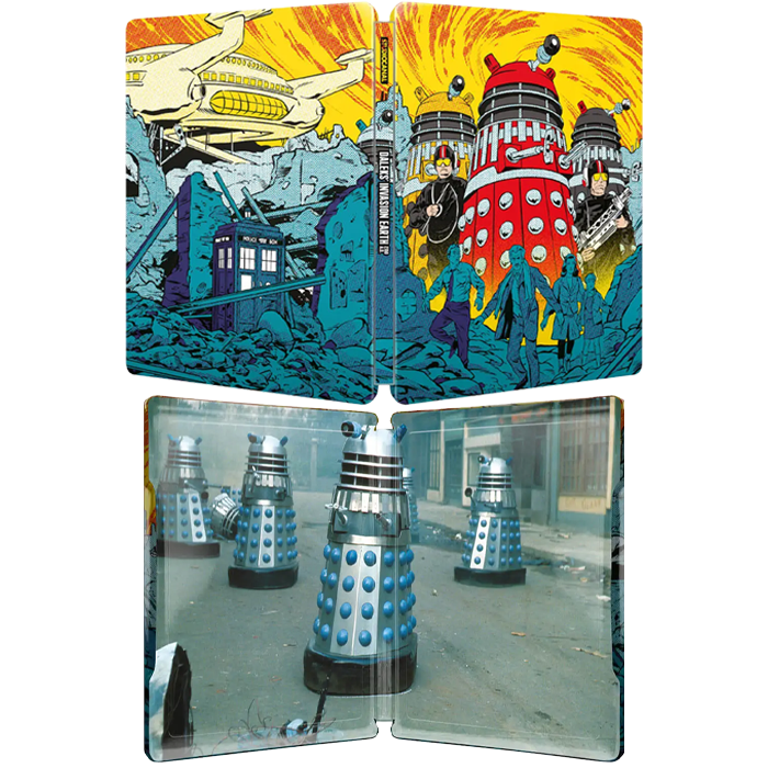 dr who invasion terre steelbook visuel produit