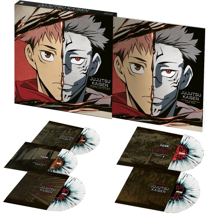 vinyles jujutsu kaisen deluxe visuel produit