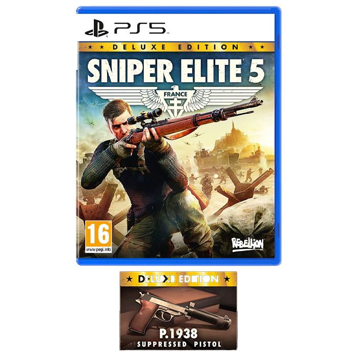 sniper elite 5 deluxe ps5 visuel produit