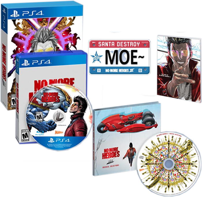 No more heroes III day one edition PS4 visuelprovisoire