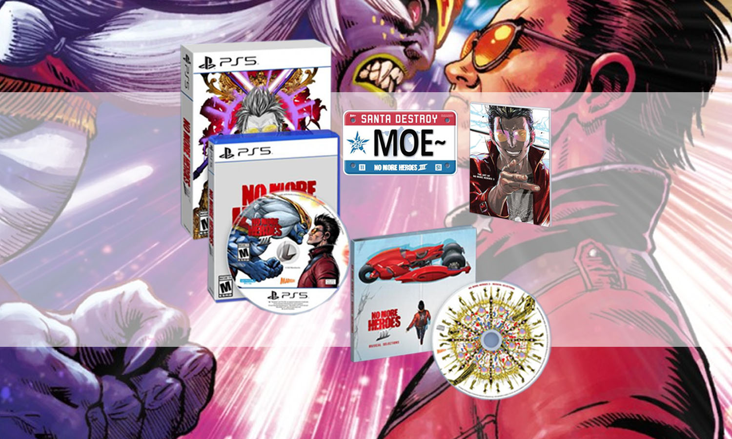 No more heroes III day one edition PS5 visuel slider provisoire