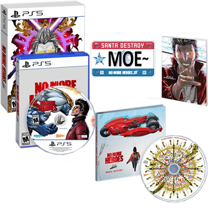 No more heroes III day one edition PS5 visuelprovisoire