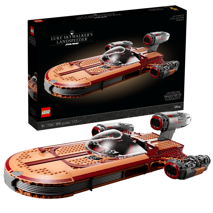 set lego star wars landspeedr 75341