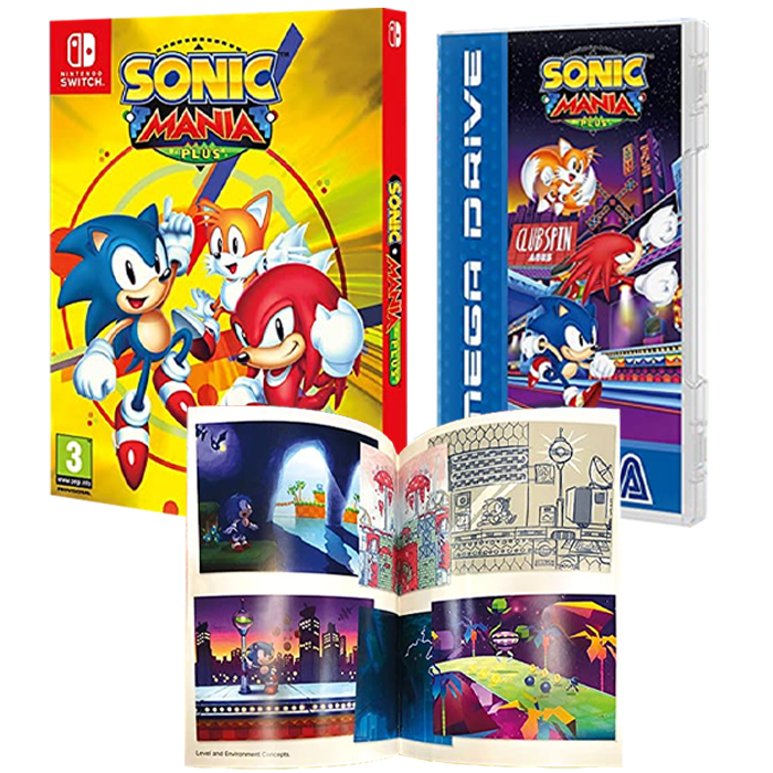 sonic mania plus visuel produit