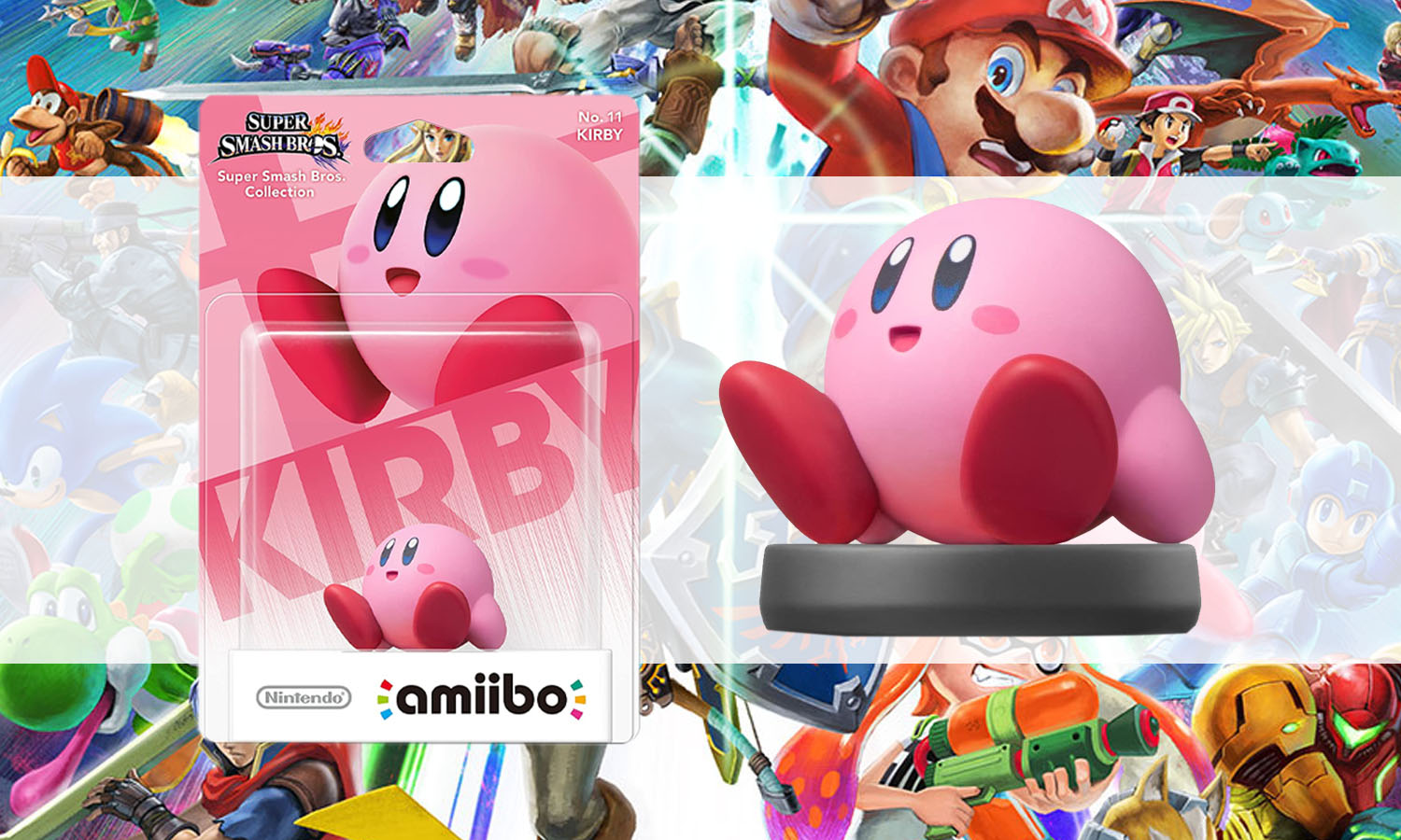 amiibo smash bros kirby visuel slider