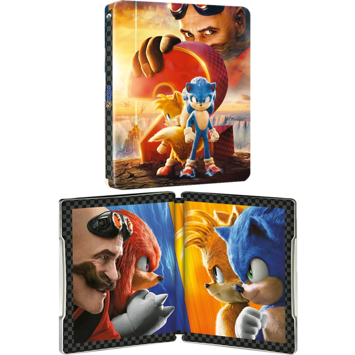 sonic 2 steelbook 4K visuel produit def