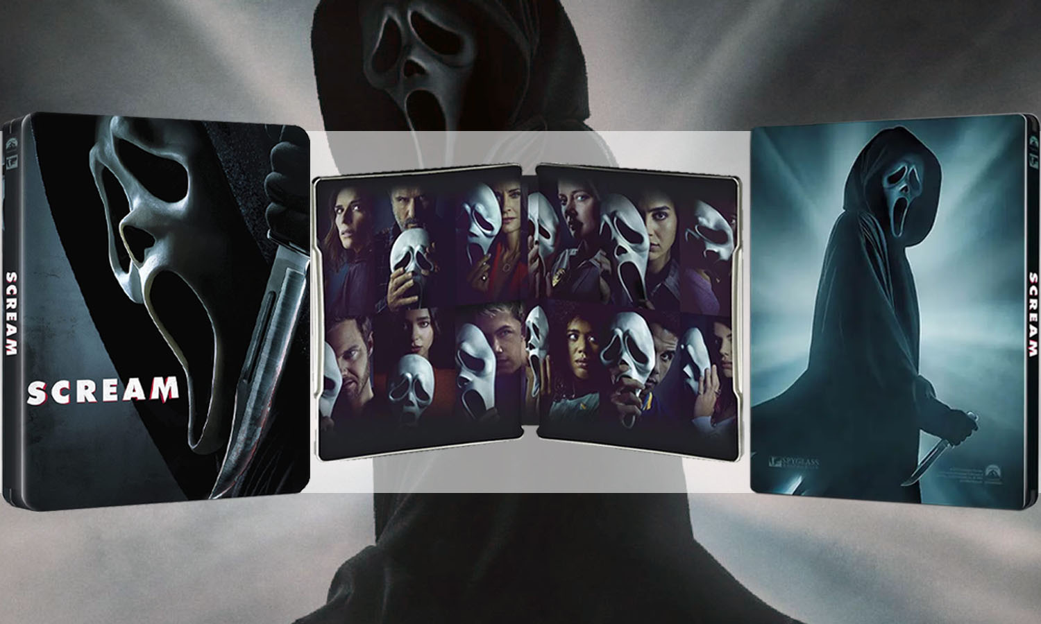 Sceam Steelbook 4k visuel definitif visuel slider