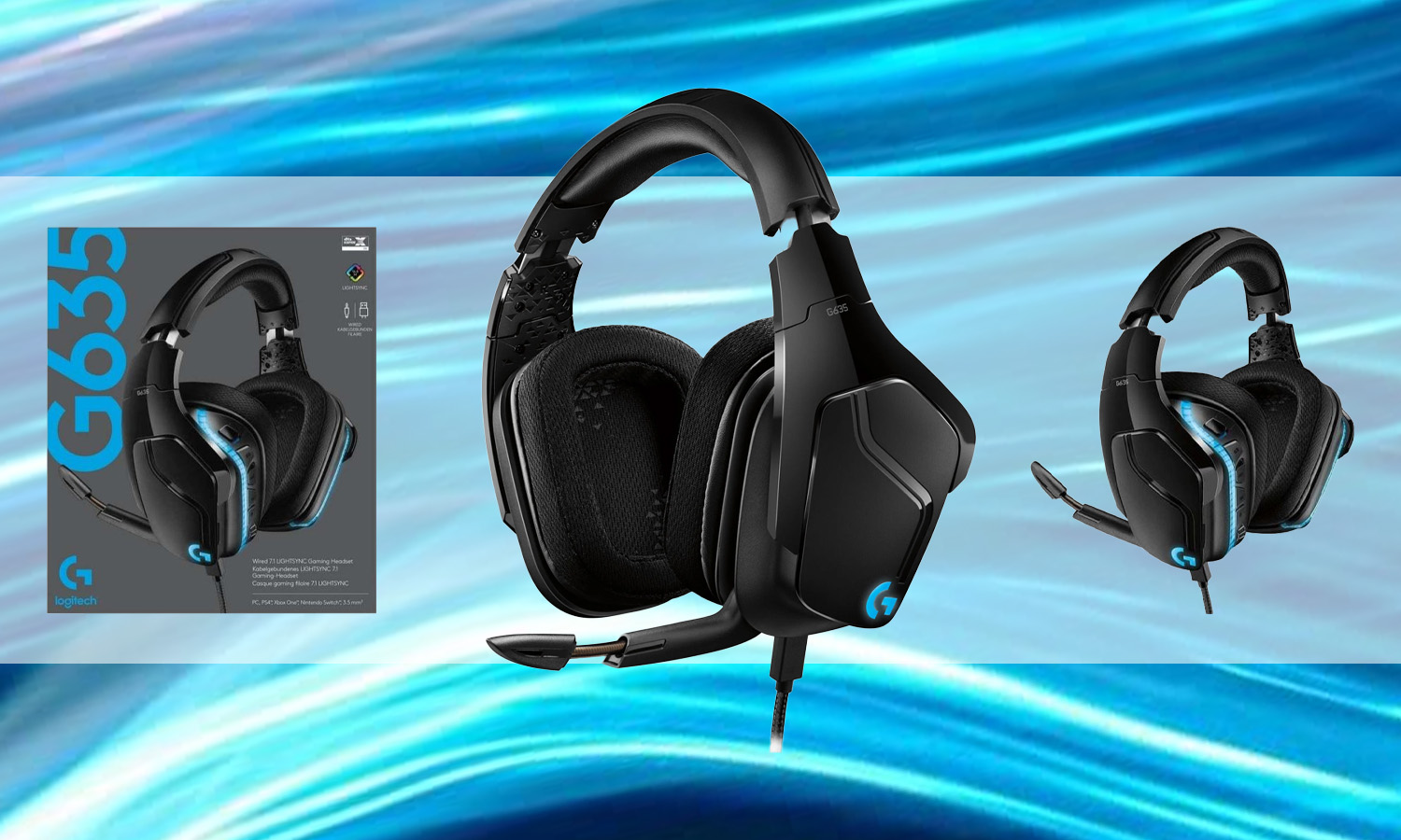 logitech g635 visuel slider horizontal