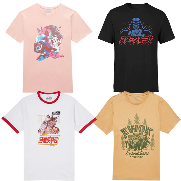 lots tshirt Star Wars Zavvi visuel produit