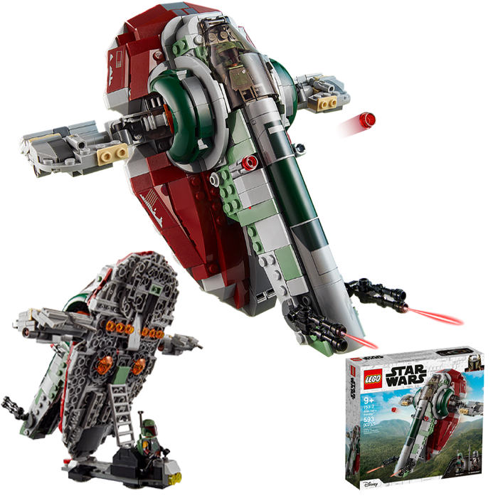 lego star wars 75312 vaisseau boba fett visuel produit