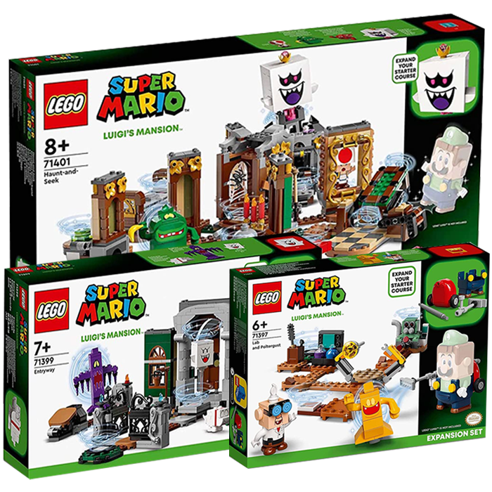 sets lego luigi mansion visuel produit