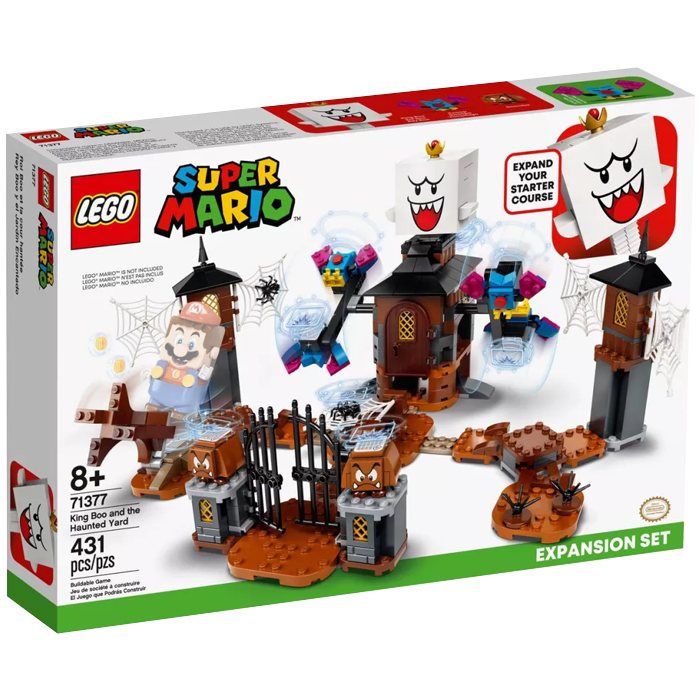 set jardin hanté lego mario 71377 visuel produit