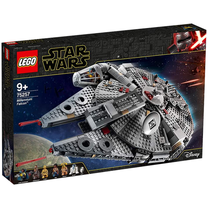 faucon millenium lego 75257 visuel produit